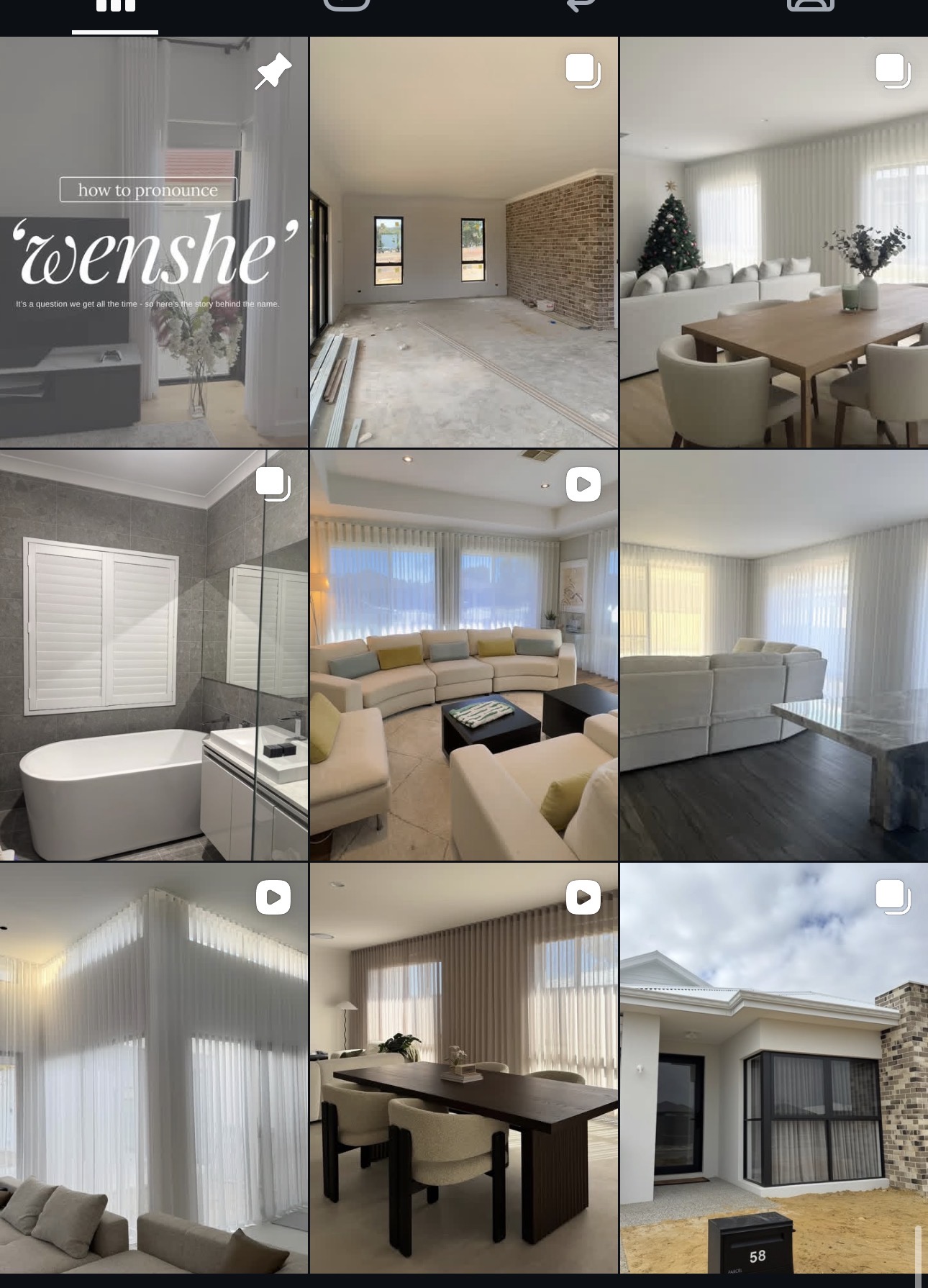 Wenshe Curtains Instagram